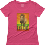 Lion - I AM KING - Women's scoop neck T-shirt