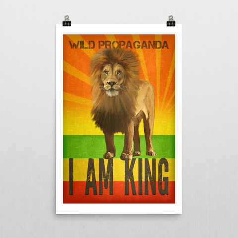 Lion - I AM KING - Poster
