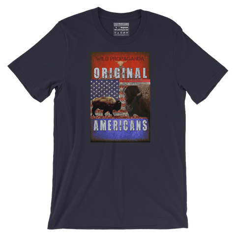 Buffalo - Original Americans - Men's/Unisex T-shirt