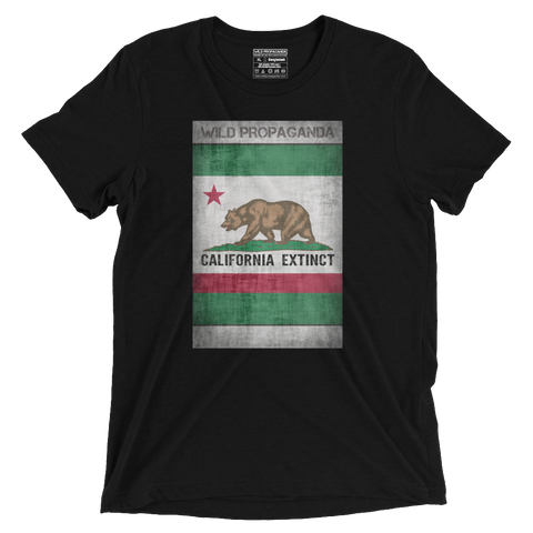 Grizzly - California Extinct - Vintage Black Tee
