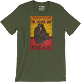 Chimpanzee - He loves me, he loves me not - Men's/Unisex T-shirt