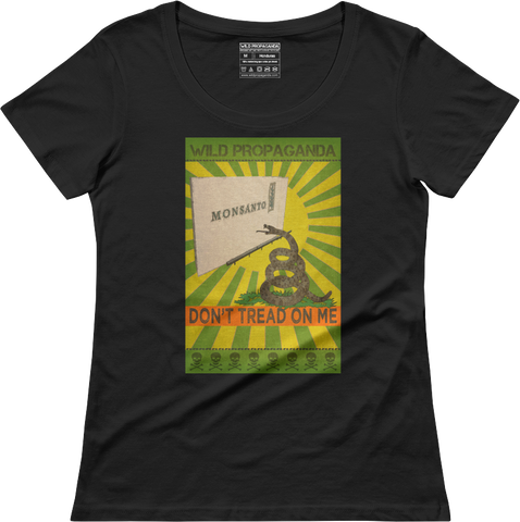 Monsanto - Don't tread on me - Women's scoop neck T-shirt