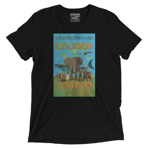 Ecological Civilization - Vintage Black Tee