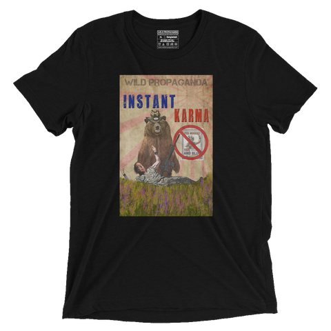 Grizzly - Instant Karma - Vintage Black Tee