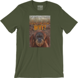 Orangutan - Why? - Men's/Unisex T-shirt
