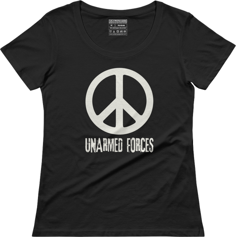 Unarmed Forces - Women's scoop neck T-shirt