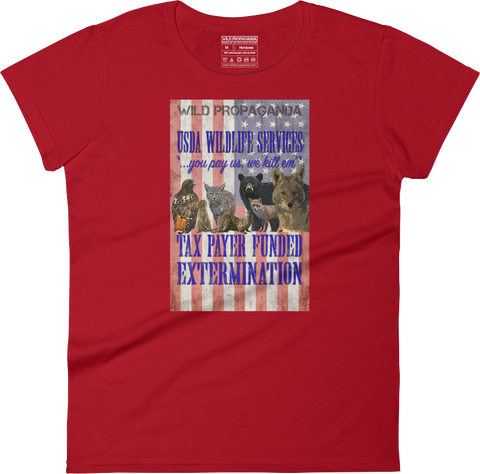 USDA Wildlife Services - Women's crew neck T-shirt