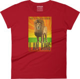 Lion - I AM KING - Women's crew neck T-shirt