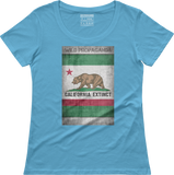 Grizzly - California Extinct - Women's scoop neck T-shirt