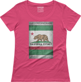 Grizzly - California Extinct - Women's scoop neck T-shirt