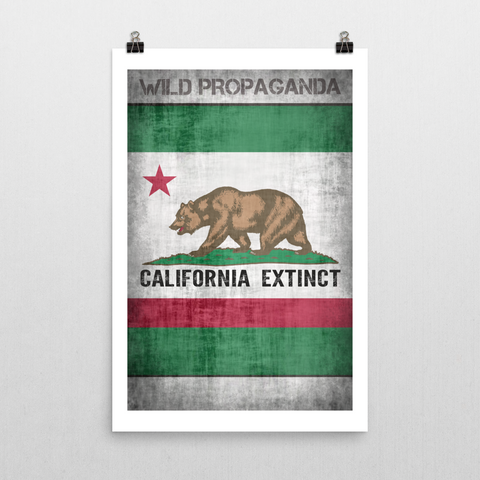 Grizzly - CALIFORNIA EXTINCT - Poster