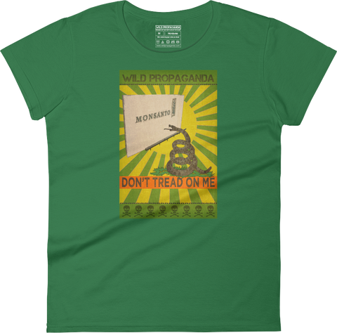 Monsanto - Don't tread on me - Women's crew neck T-shirt