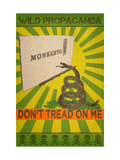 Monsanto - Don't tread on me - Vintage Black Tee