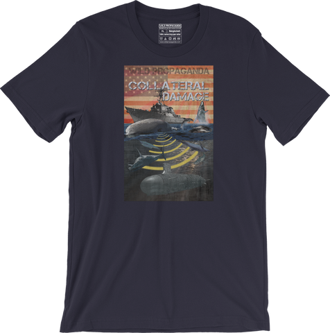 Whales - Collateral Damage - Men's/Unisex T-shirt