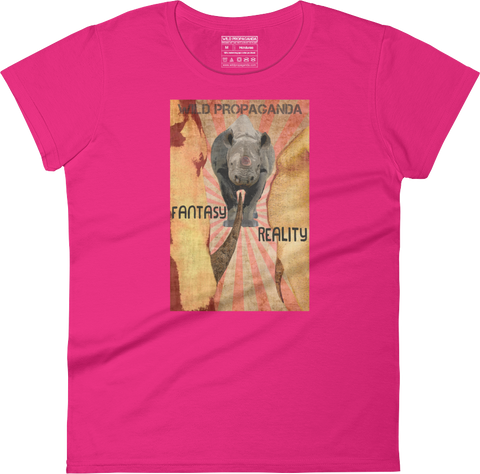 Rhino - Fantasy/Reality - Women's crew neck T-shirt